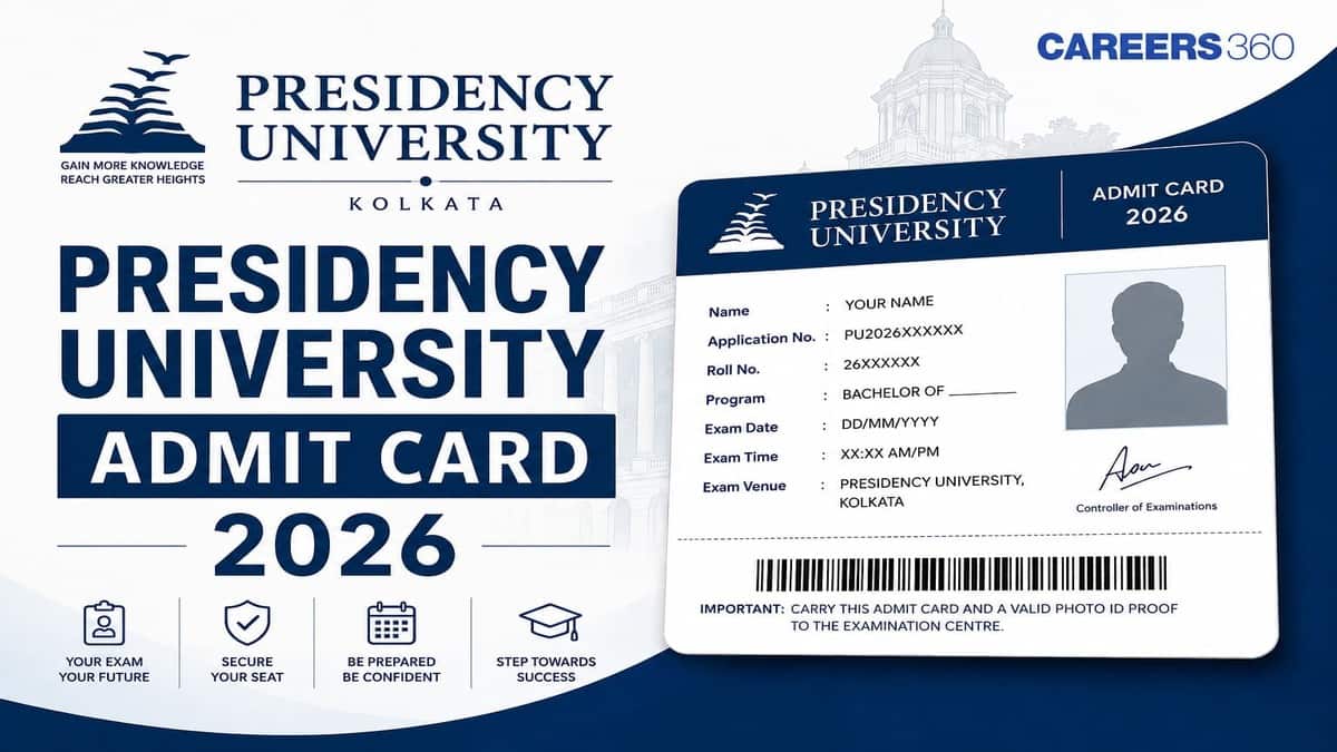 Presidency University UG Admit Card 2026 (June 6): Download Hall Ticket Here
