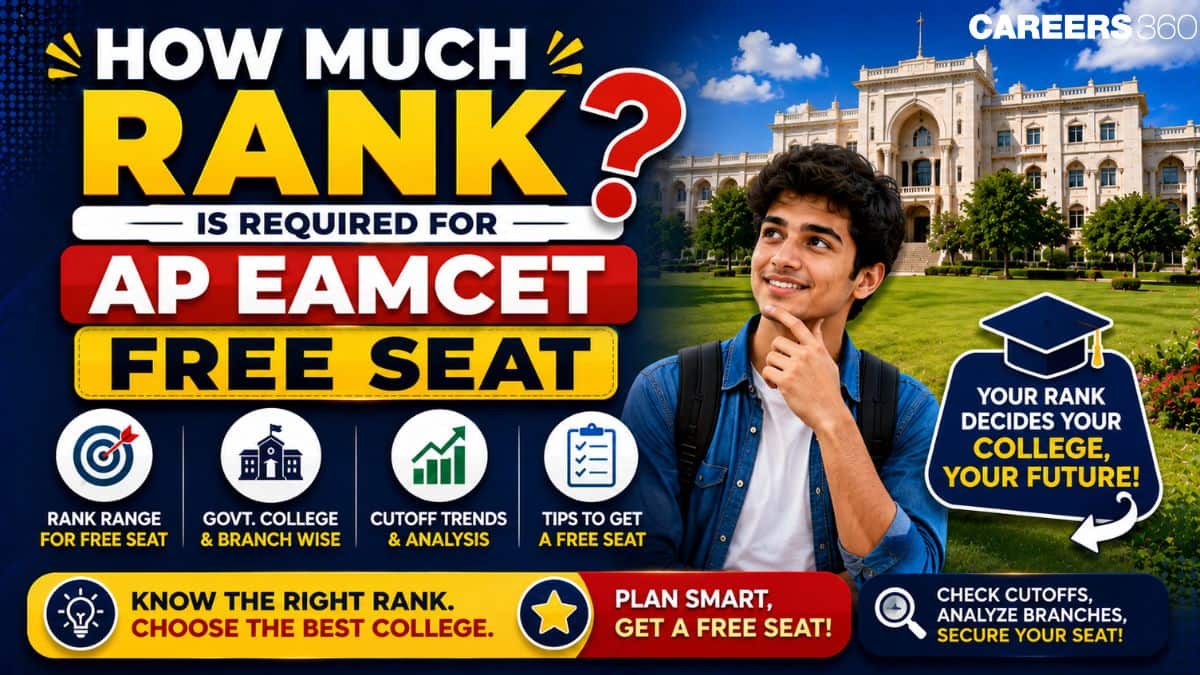 How Much Rank Is Required for AP EAMCET Free Seat 2026? Category-Wise Rank Guide