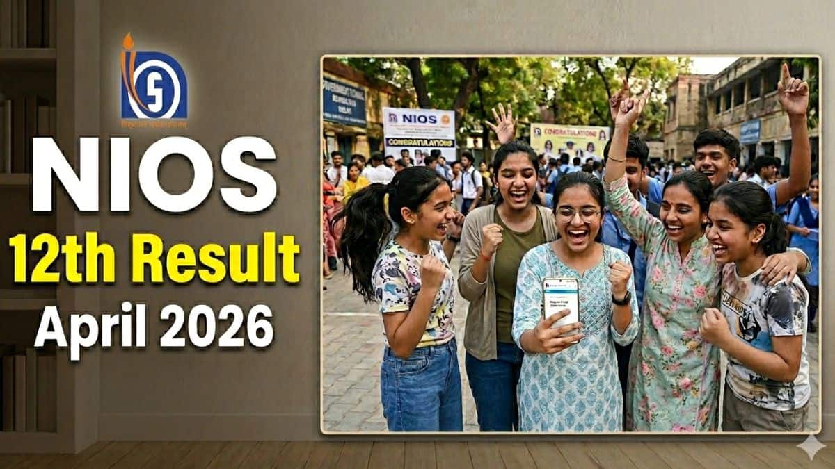 NIOS 12th Result 2026 April Session Link Out @results.nios.ac.in - Check Result by Enrollment  Number