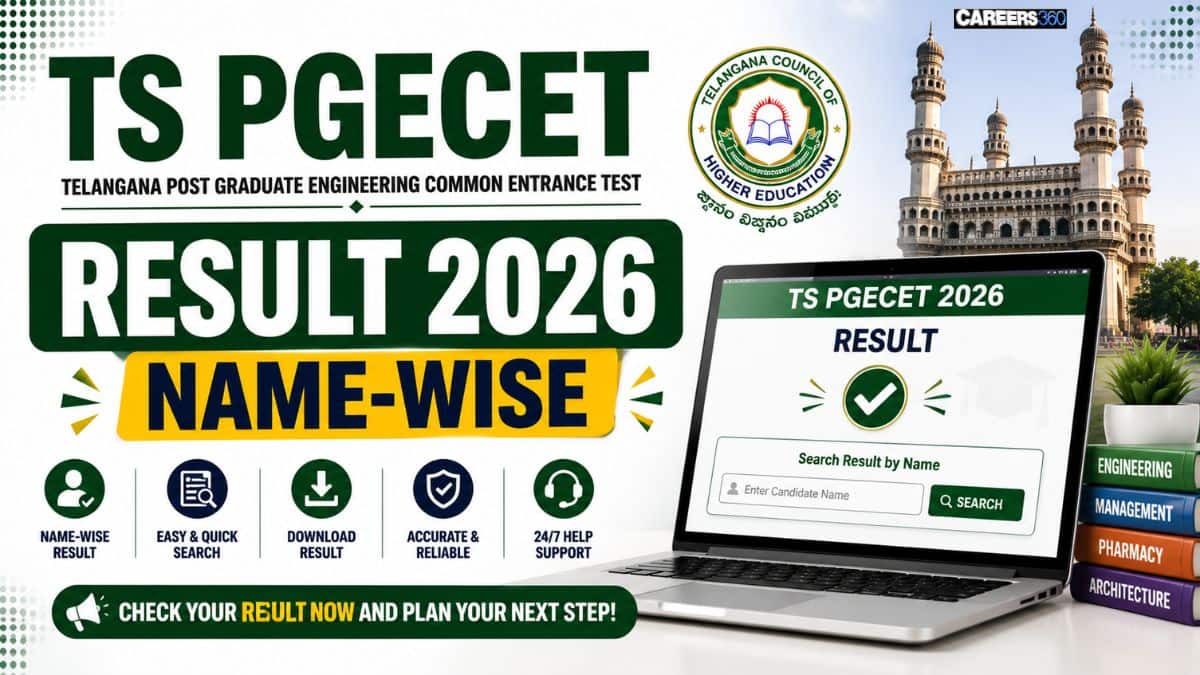 Manabadi TS PGECET Result 2026 Name-Wise Search, Rank Card Download
