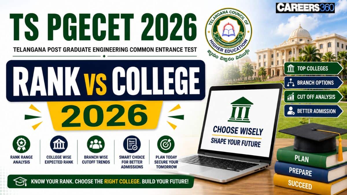 TS PGECET Rank vs College 2026: Check Which College You Can Get