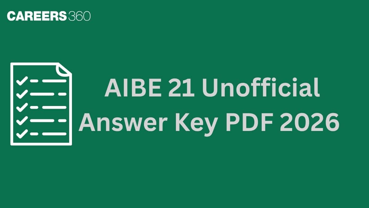AIBE 21 Unofficial Answer Key PDF 2026: SET A, B, C, D Paper Answer
