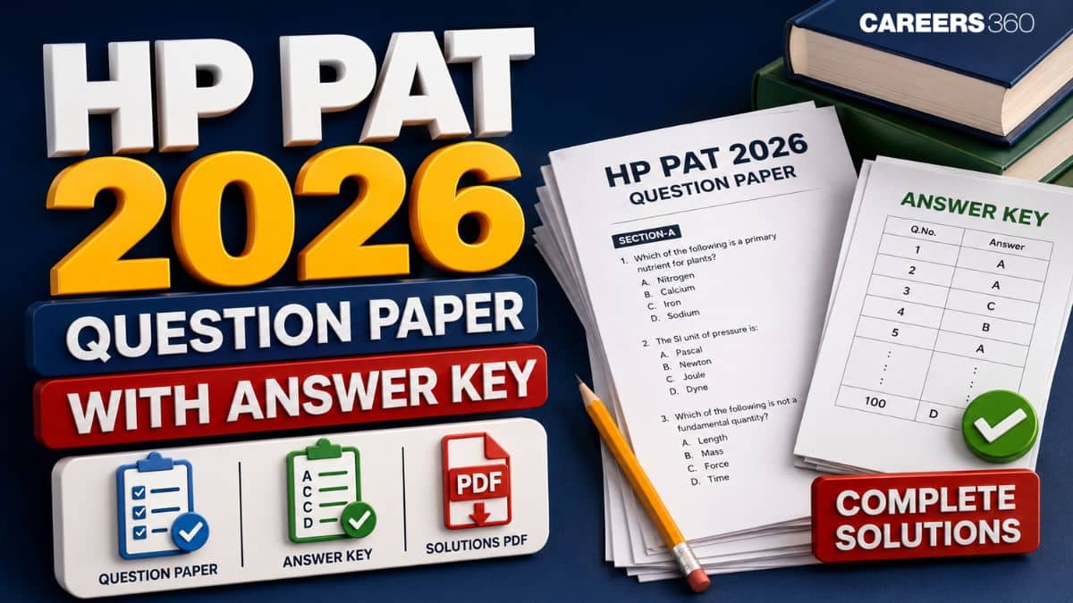 HP PAT 2026 Question Paper and Answer Key with Solutions PDF