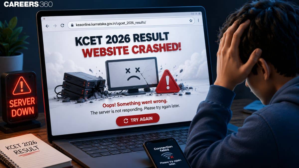 KCET 2026 Result Website Crashed: Students Face Login Issues While Checking Results