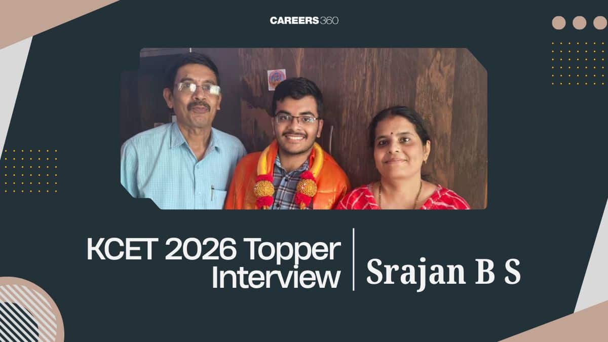 KCET 2026 Topper Interview: AIR 2 Srajan B S Shares Preparation Strategy, Study Plan, Success Tips