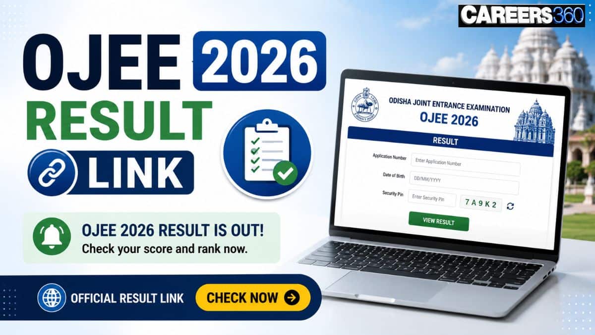 OJEE Result 2026 Link OUT at ojee.nic.in: Download Rank Card & Scorecard Online