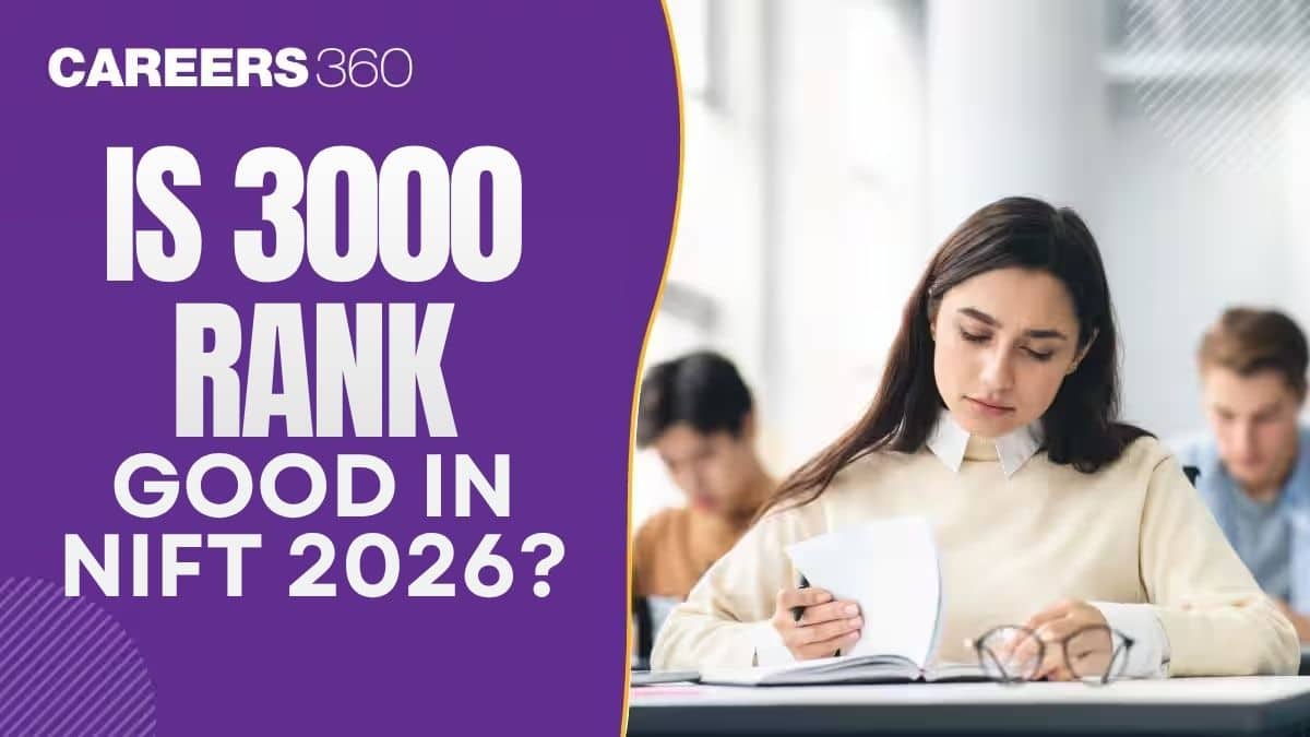 Is 3000 Rank Good in NIFT 2026?