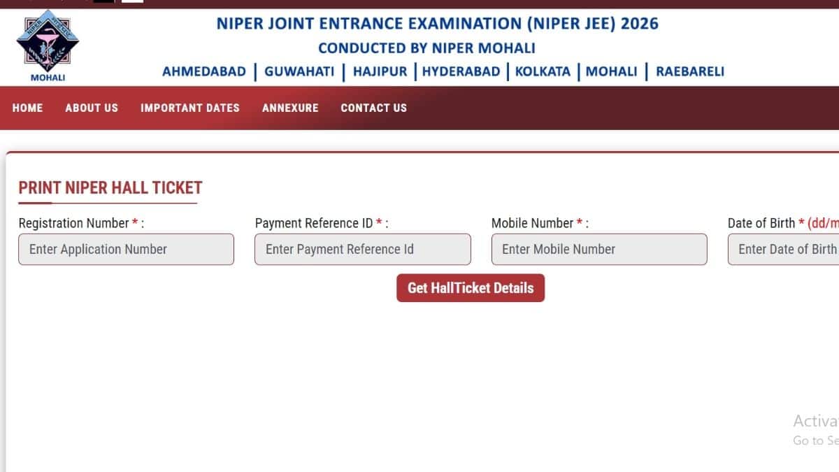 एनआईपीईआर 2026 का आयोजन सीबीटी मोड में किया जाएगा। (स्त्रोत-आधिकारिक वेबसाइट)