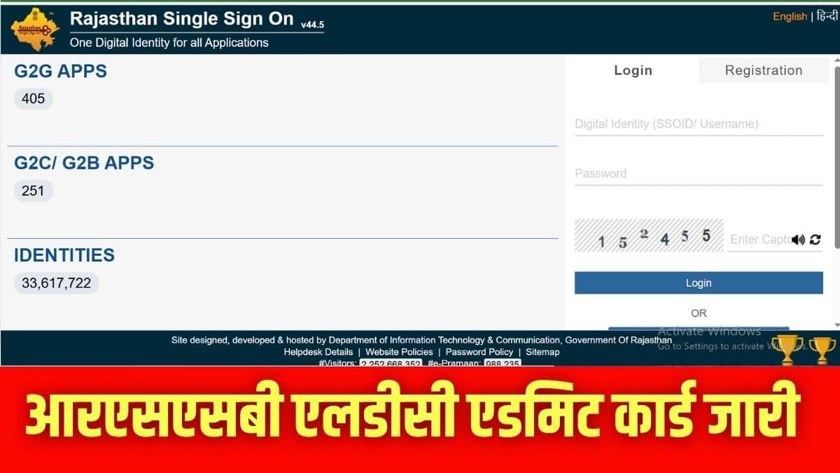 आरएसएसबी जूनियर असिस्टेंट, क्लर्क ग्रेड 2 परीक्षा 5 जुलाई को दो शिफ्ट में आयोजित की जाएगी। (इमेज-आधिकारिक वेबसाइट)