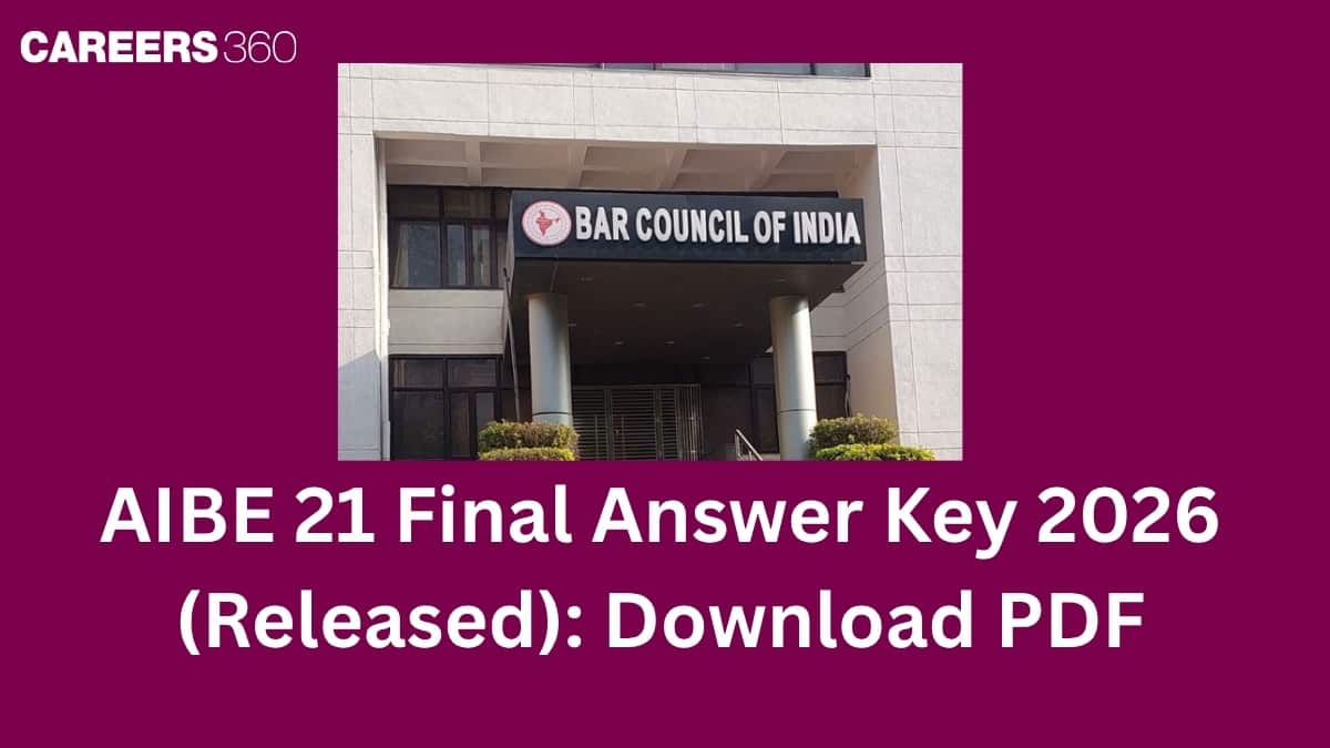 AIBE 21 Final Answer Key 2026 (Released): Download PDF