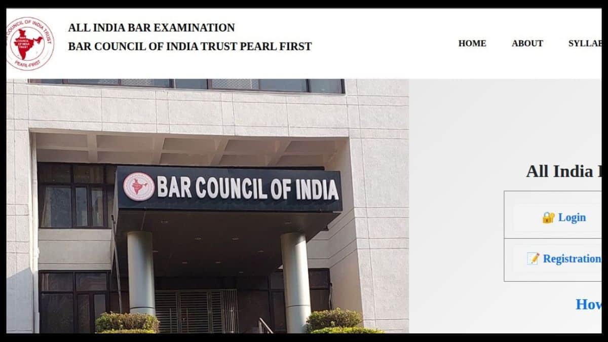 AIBE Result 2026 declared. (Image: Official website)