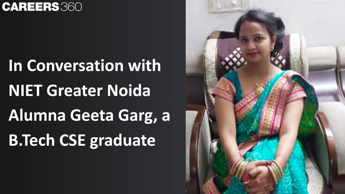 In Conversation with NIET Greater Noida Alumna Geeta Garg, a B.Tech CSE graduate