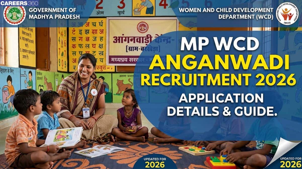 MP WCD Anganwadi Recruitment 2026 - Apply today at mpwcdmis.gov.in