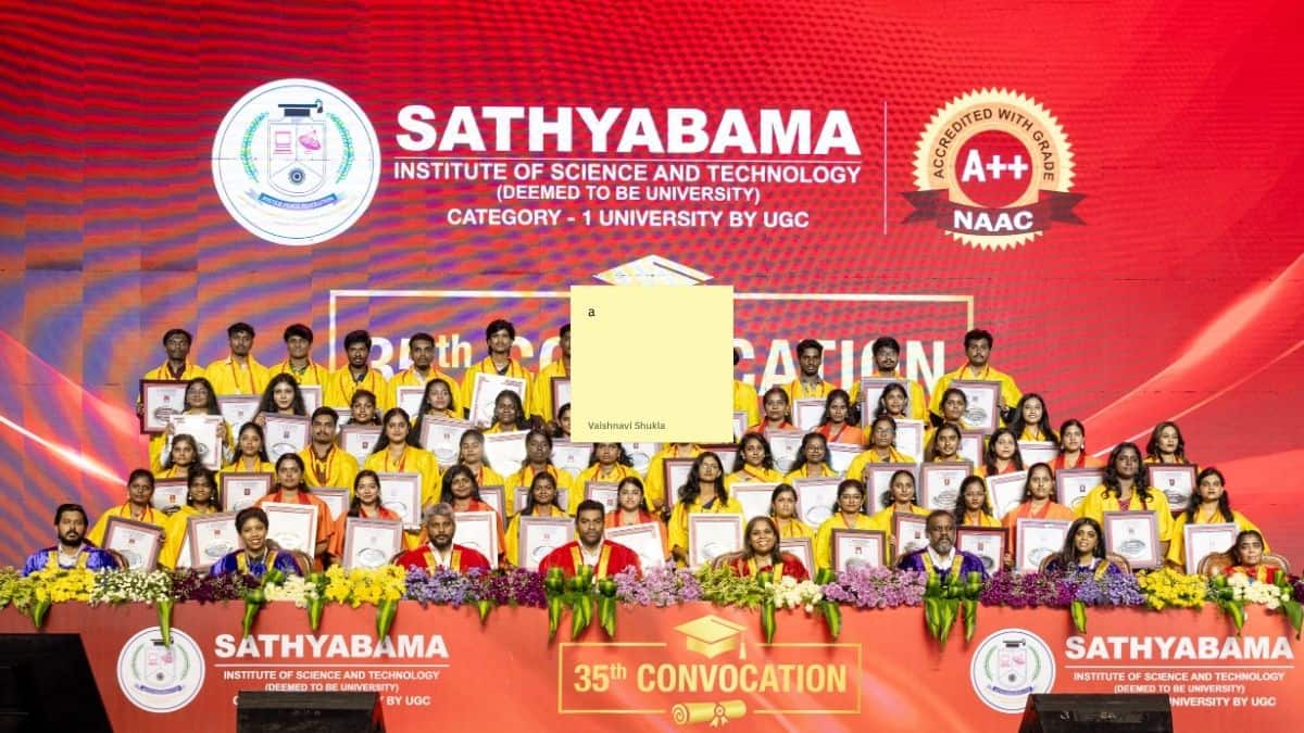 SIST Chennai holds 35th convocation ceremony. (Image: SIST press release)