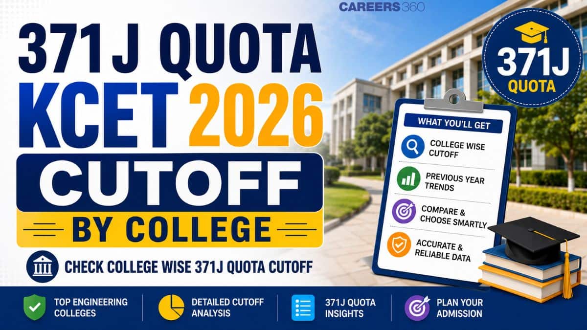 371J Quota Cutoff KCET 2026: College-Wise Opening & Closing Ranks PDF