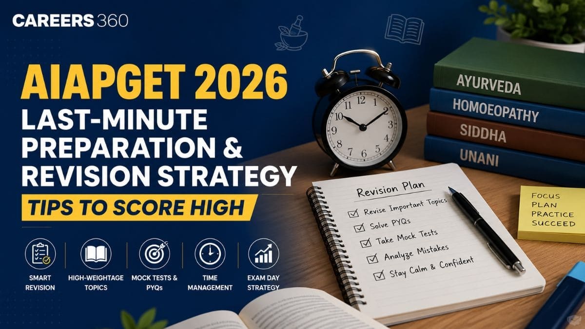 AIAPGET 2026 Last-Minute Preparation & Revision Strategy: Tips to Score High