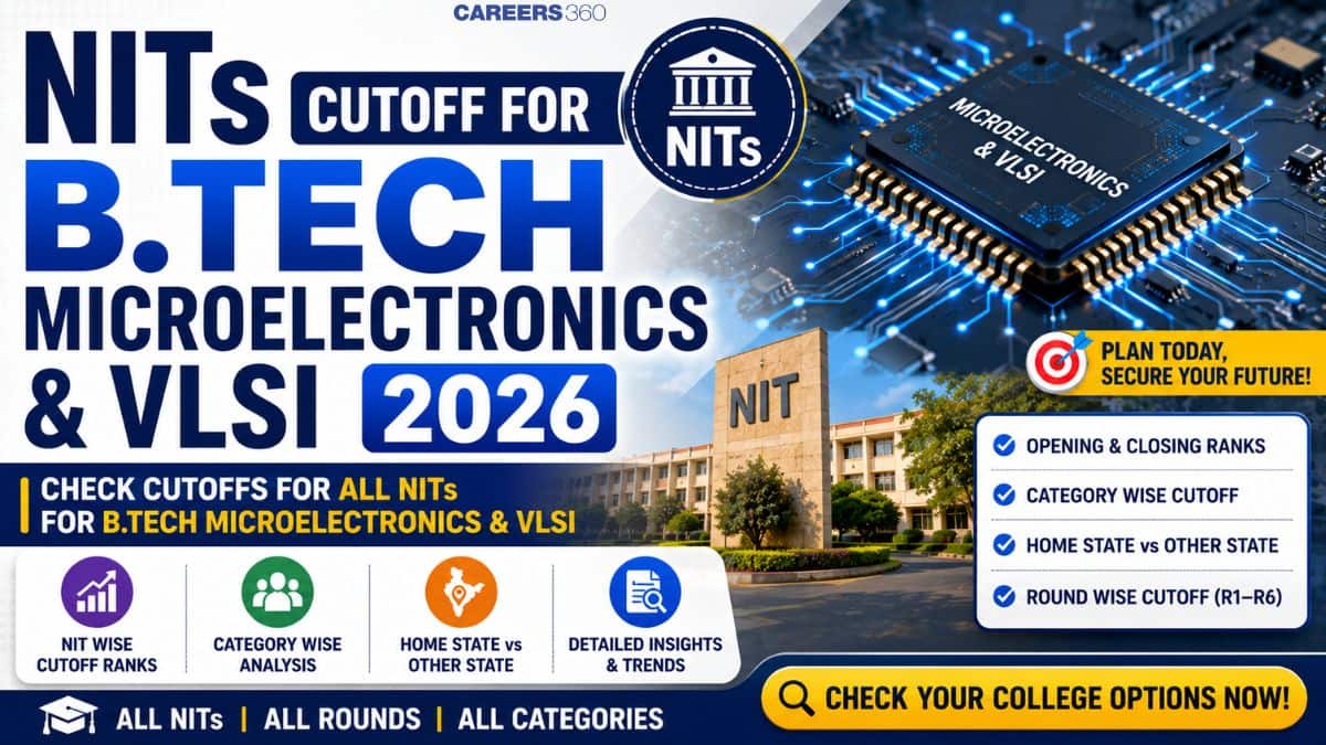 NITs Cutoff for B.Tech Microelectronics & VLSI 2026: JoSAA Opening & Closing Ranks