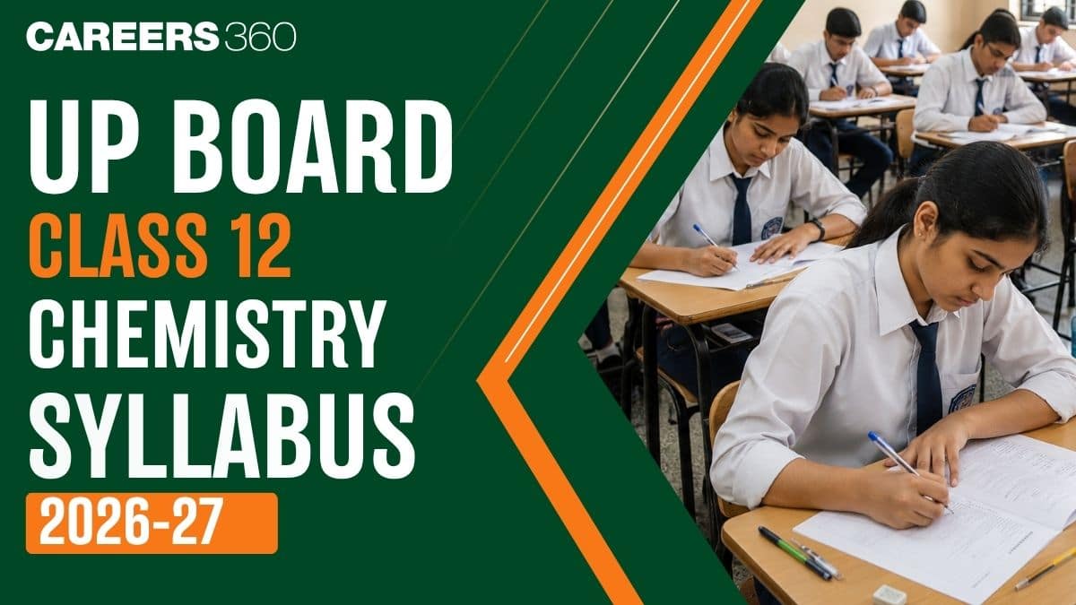 UPMSP UP Board Class 12 Chemistry Syllabus 2026-27 PDF Download: Check Exam Pattern & Marking Scheme
