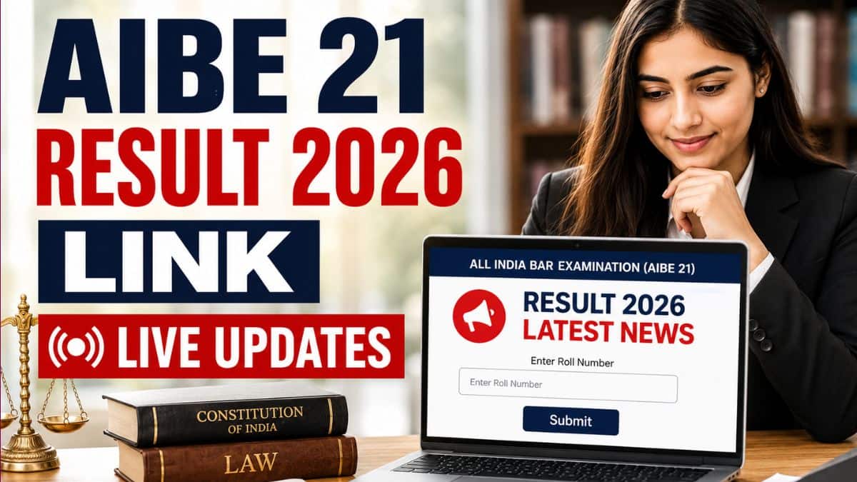 AIBE 21 Result 2026 Link, BCI Exam Scorecard, Cut off, COP