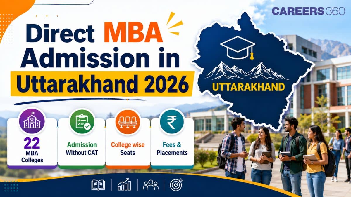Direct MBA Admission in Uttarakhand 2026: College-wise Seats, Fees, Placements and Admission Without CAT
