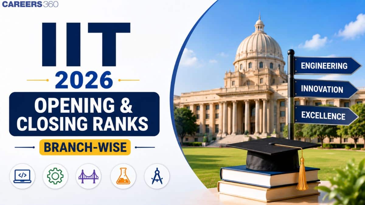 IIT Opening and Closing Ranks 2026 Branch-wise - Check Which IIT Can You Get