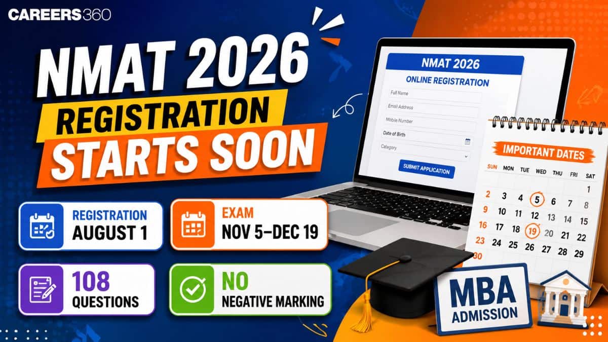 NMAT 2026 MBA Exam Guide: Which Colleges Accept NMAT? Registration & Exam Date, Eligibility, Fees, Syllabus
