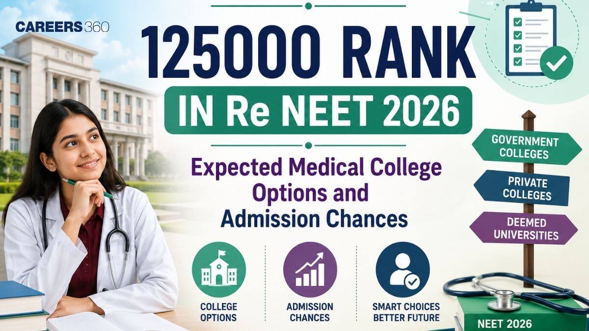 125000 Rank in Re NEET 2026: Expected Medical College Options and MBBS Admission Chances - Careers360