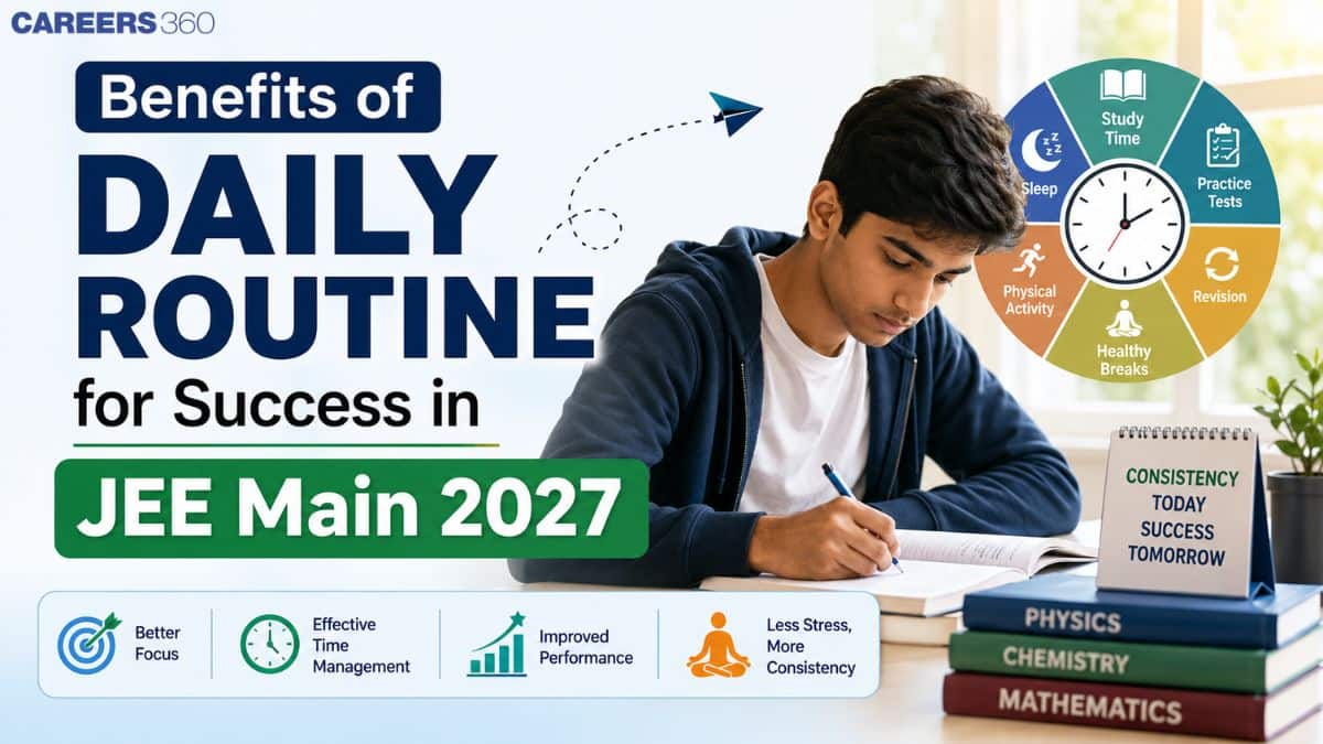 Benefits of Daily Routine for Success in JEE Main 2027