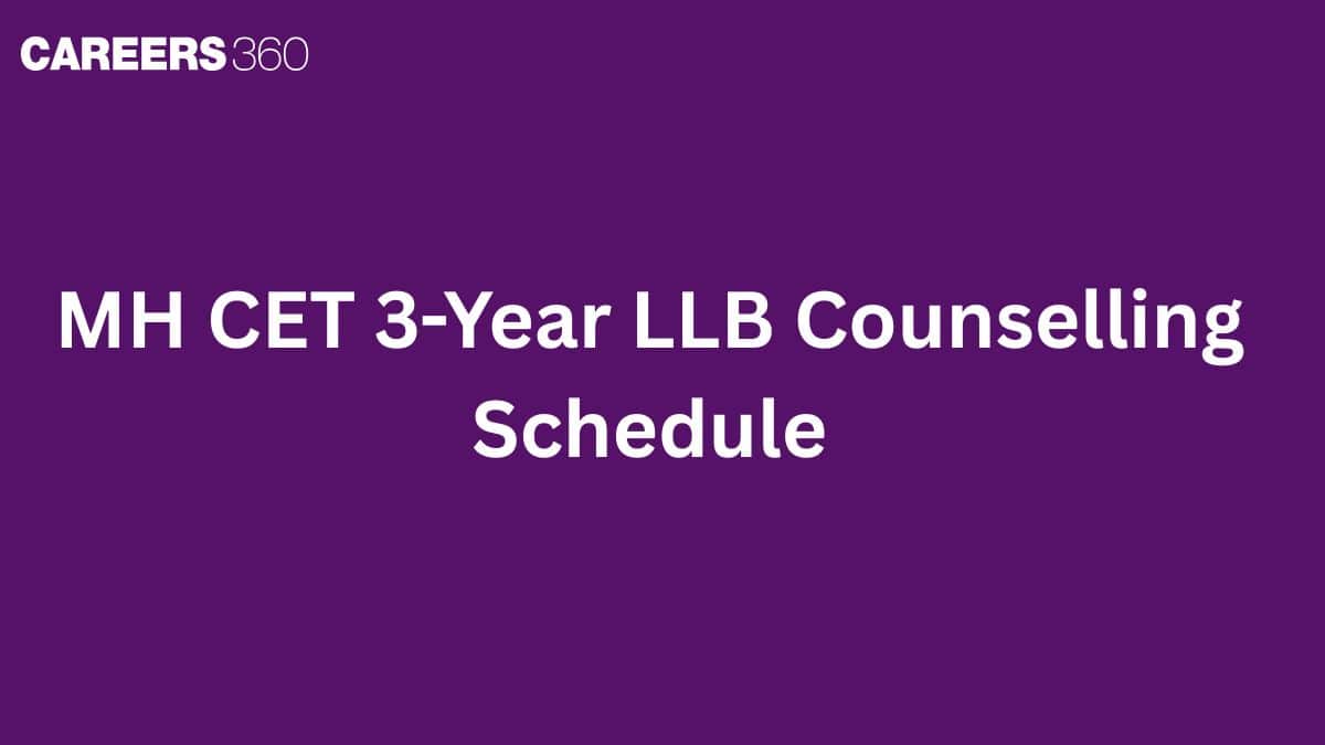 MH CET 3-Year LLB Counselling Schedule (OUT): Alphabetical List (Today)