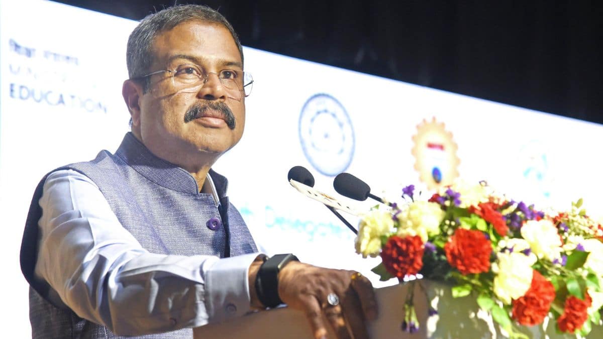 Education Minister Dharmendra Pradhan (Image: PIB photos)