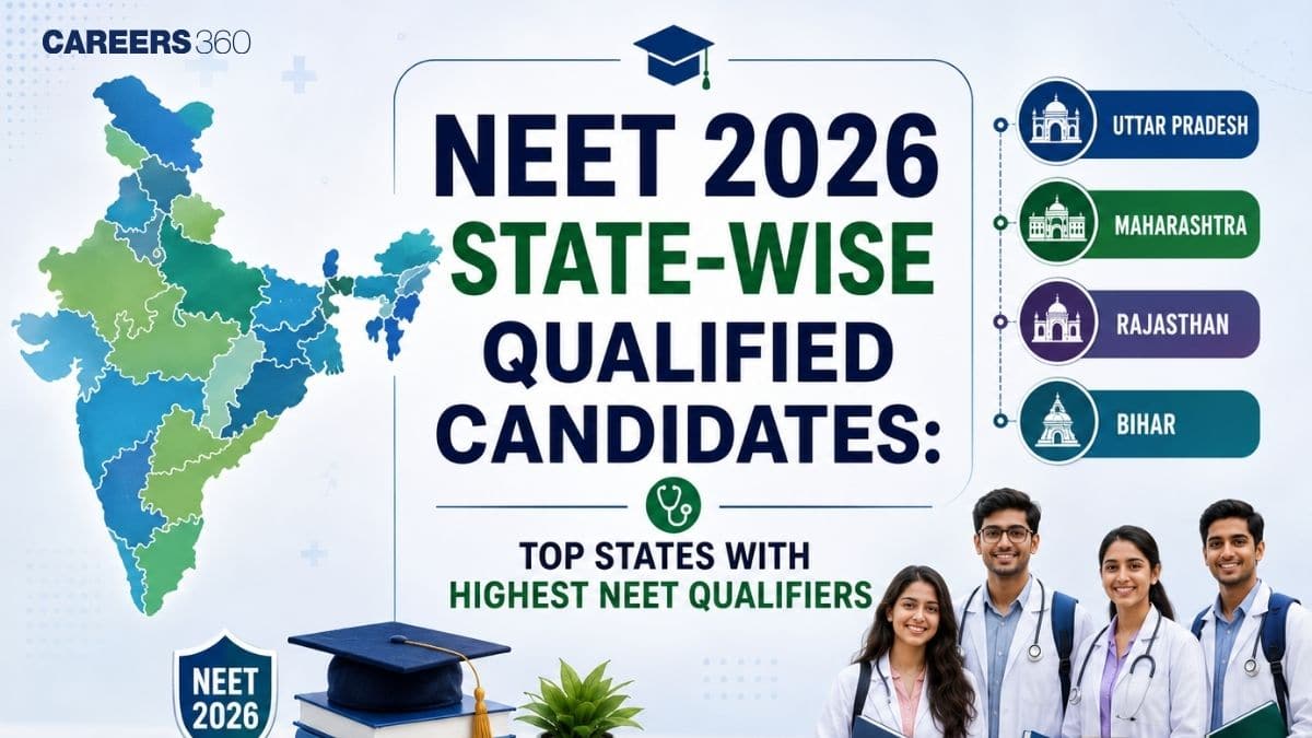 NEET 2026 State-Wise Qualified Candidates: Top States With Highest NEET Qualifiers - Careers360