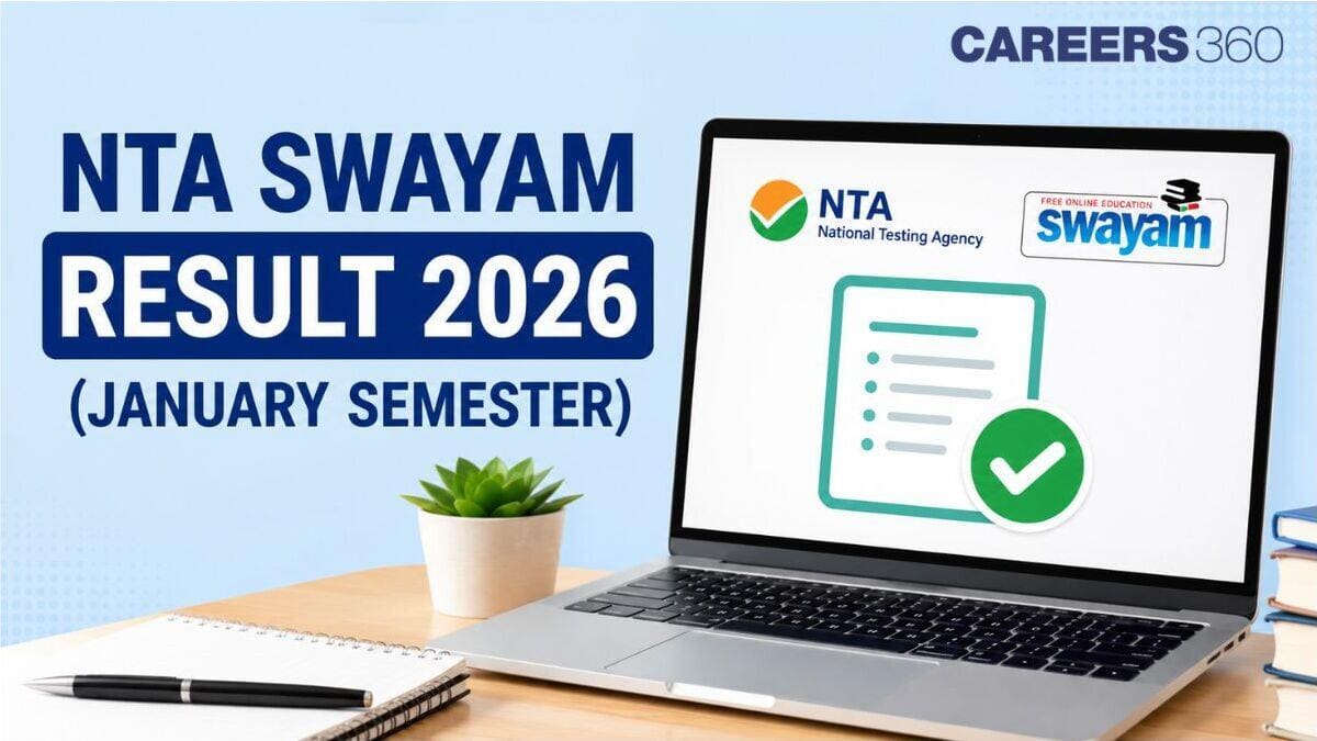 SWAYAM Result Link 2026 Out at exams.nta.ac.in/swayam - Download January Semester Scorecard