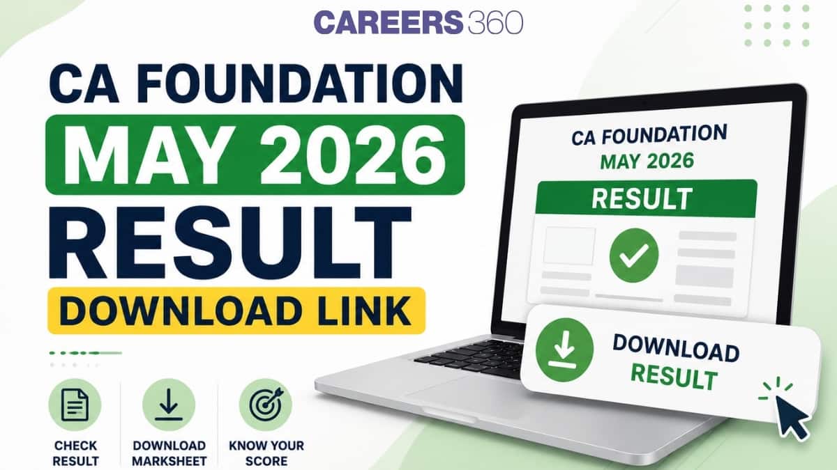 CA Foundation Result May 2026 Download Link at caresults.icai.org