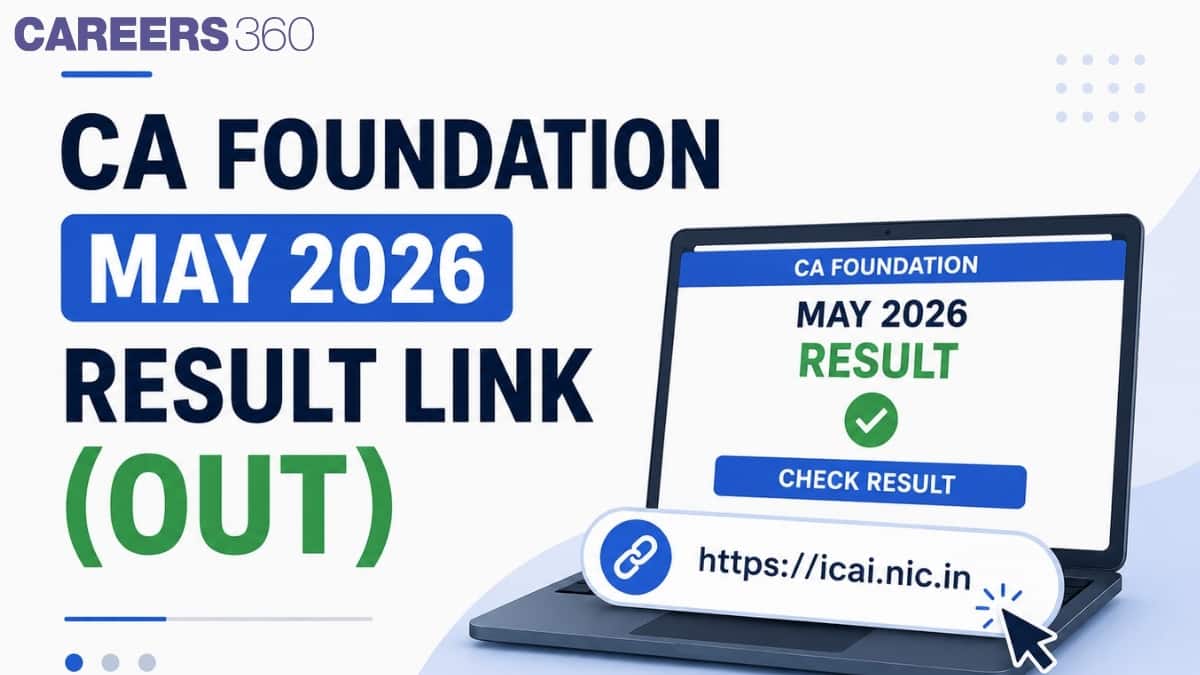 CA Foundation May 2026 Result Link (OUT) at icai.org