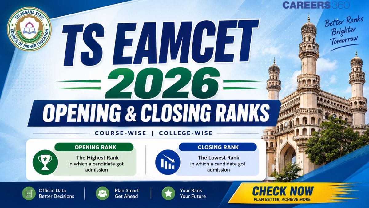 TS EAMCET 2026 Opening & Closing Ranks: College-Wise BTech Cutoff for CSE, ECE, AI & More