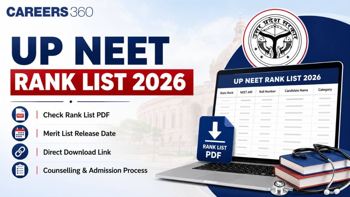 UP NEET Rank List 2026: Uttar Pradesh Merit List PDF Download Link - Careers360