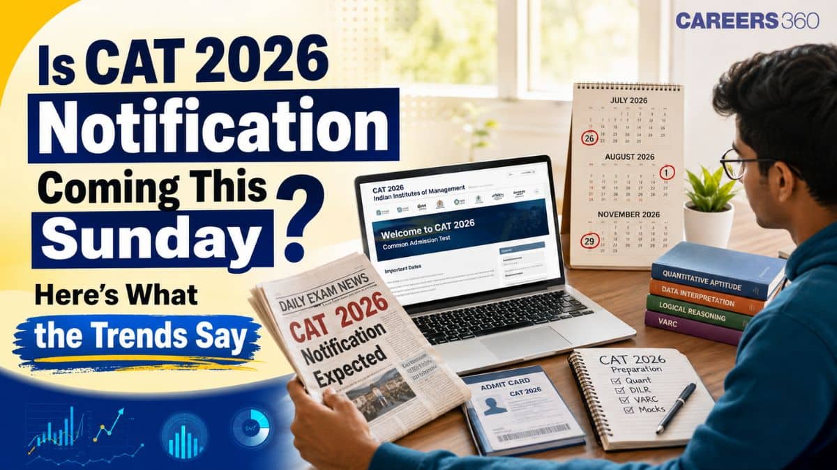 Will CAT 2026 Notification Be Released on July 26? CAT Registration, CAT Exam Date & What to Expect
