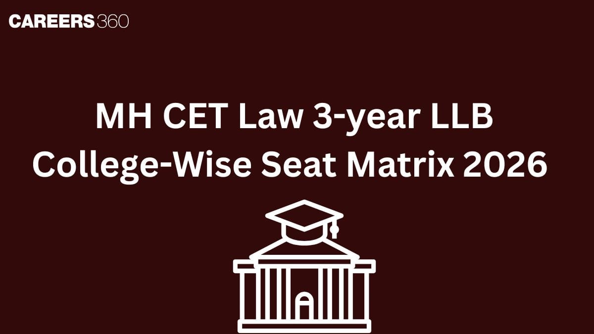MH CET Law 3-year LLB College-Wise Seat Matrix 2026