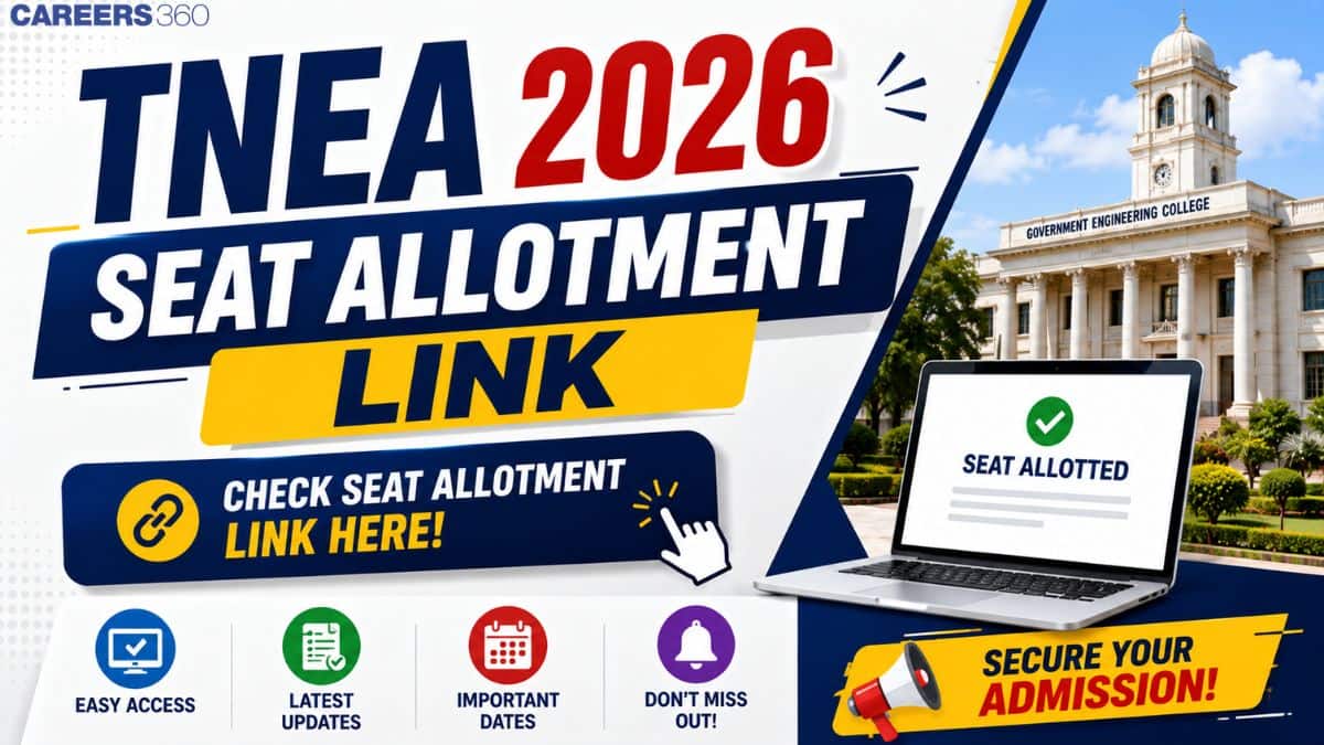 TNEA 2026 Seat Allotment Link: Check College Allotment & Download Order