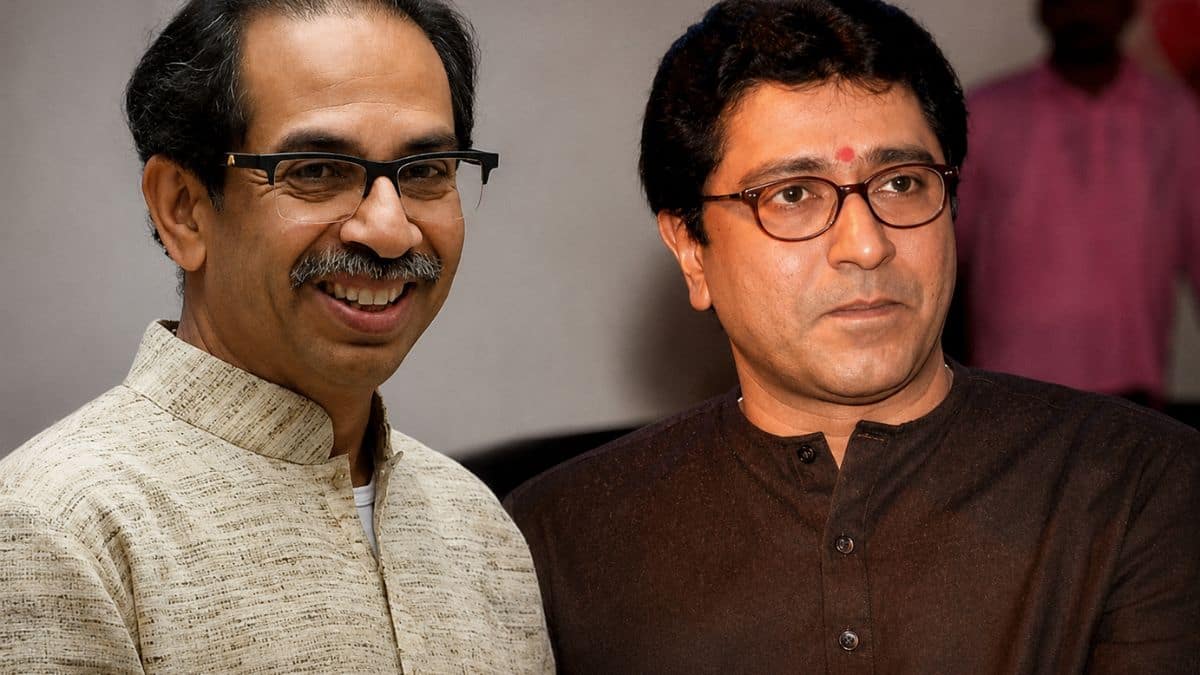 Uddhav Thackeray and Raj Thackeray announce a July 26 morcha over police action on student protesters at Delhi's Jantar Mantar. (Image: Magnific)