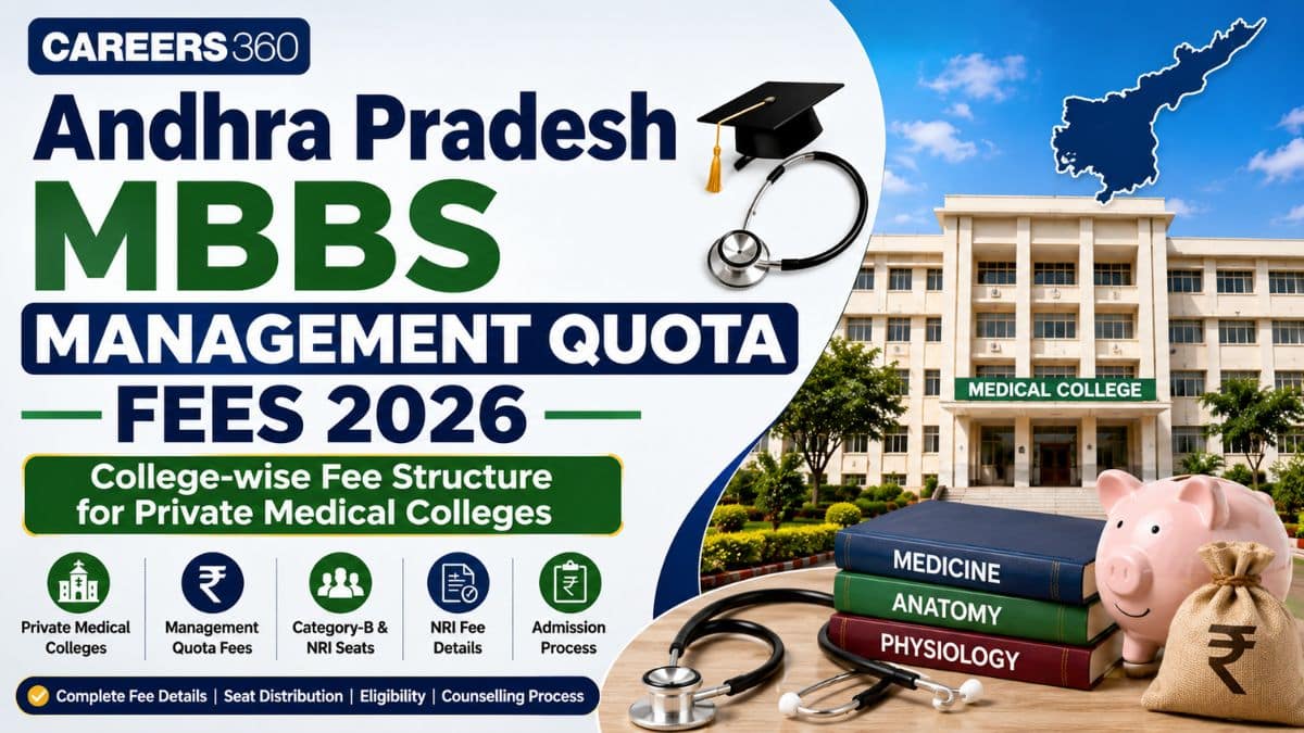 Andhra Pradesh MBBS Management Quota Fees 2026: College-wise Fee Structure for Private Medical Colleges - Careers360