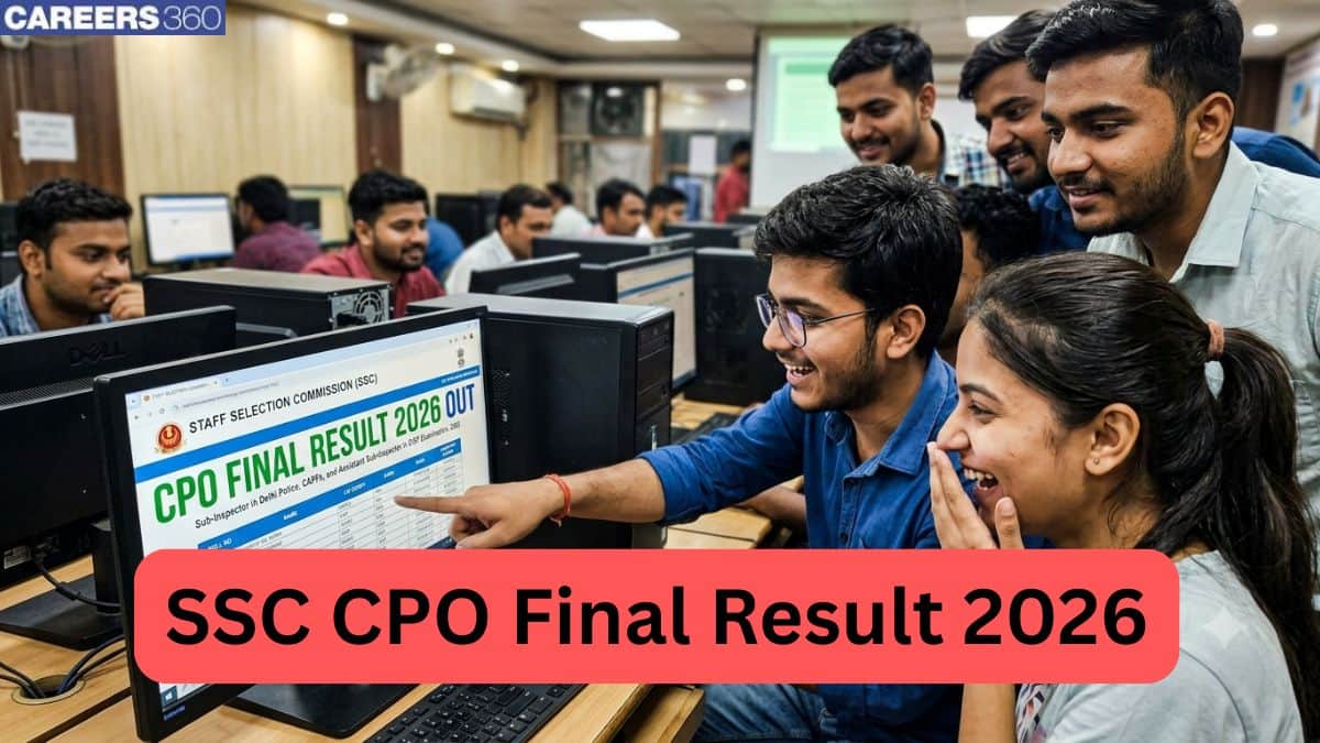 SSC CPO Final Result 2026 Out at ssc.gov.in, Download SI Merit List PDF