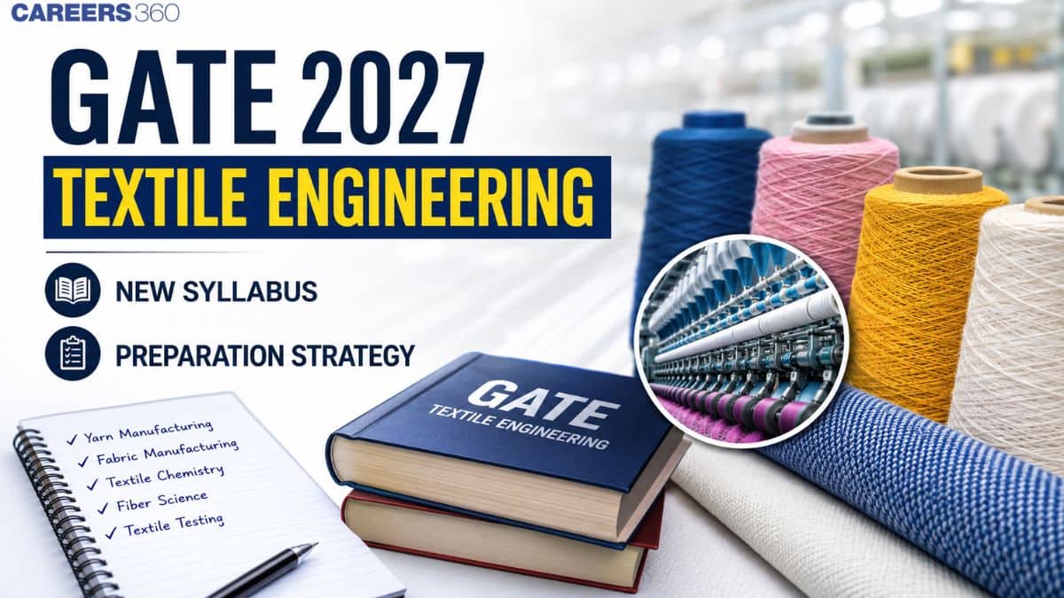 GATE 2027 Textile Engineering: New Syllabus, Preparation Strategy