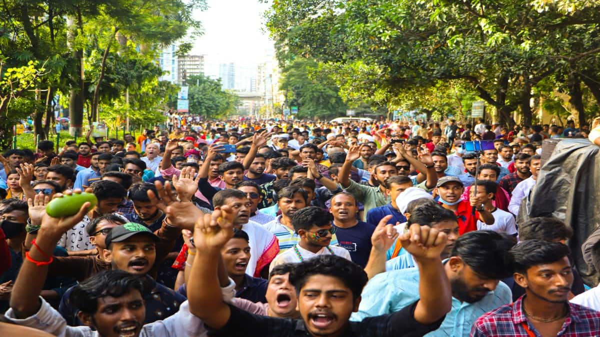 Police detain protesters as BJP, Congress and student groups hold demonstrations over alleged NEET paper leak. (Representational Image: Pexels)