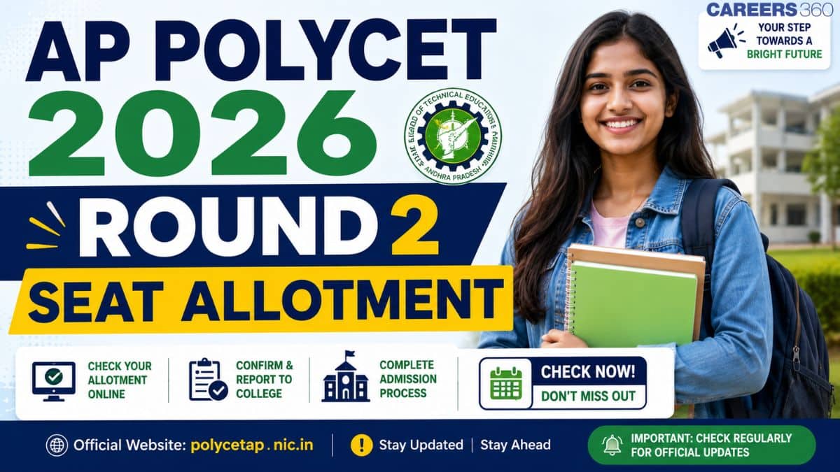 AP POLYCET 2026 Round 2 Seat Allotment Link Live: Check Allotment Status, College & Reporting Dates