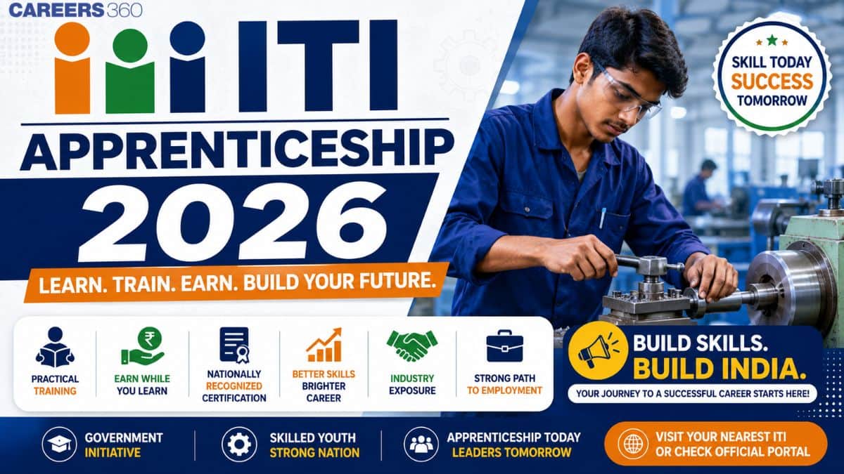 ITI Apprenticeship 2026: Registration Starts? Eligibility, Stipend, Last Date & Direct Link