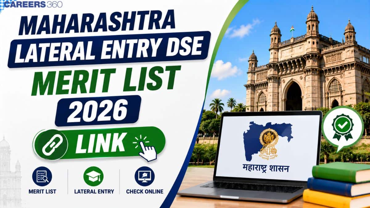 Maharashtra Lateral Entry DSE 2026 Merit List Link: Check Rank & Admission Status