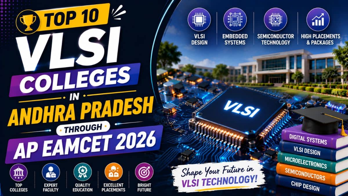 Top 10 VLSI Colleges in Andhra Pradesh through AP EAMCET 2026