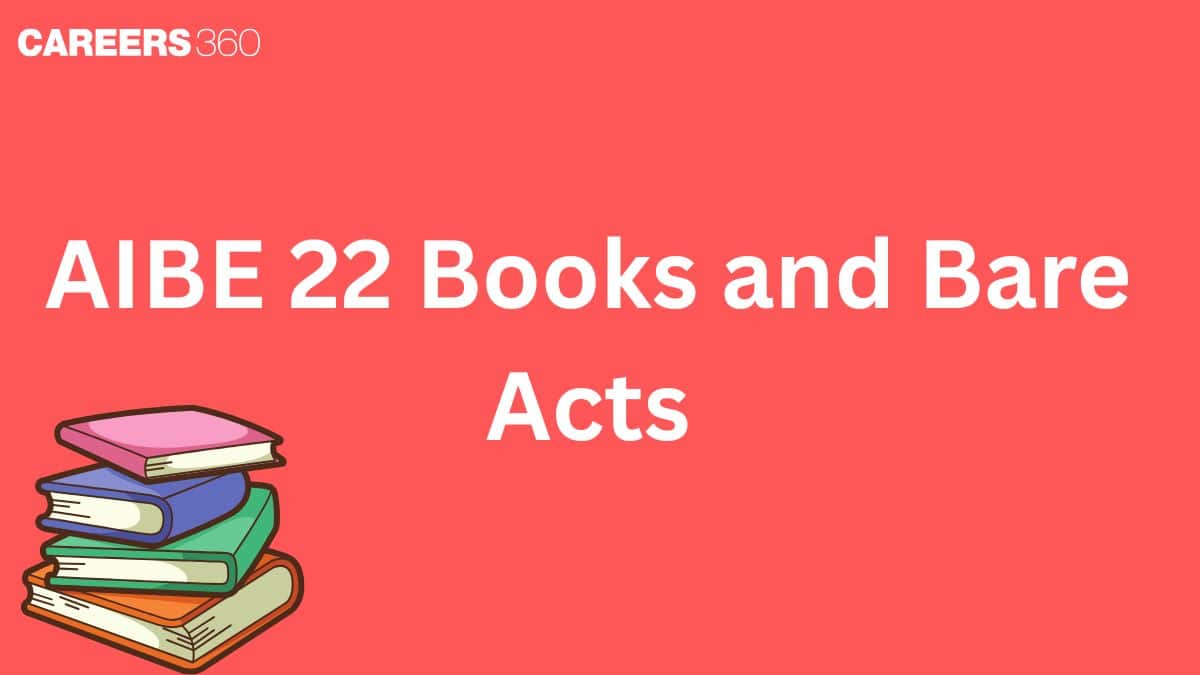 AIBE 22 Books and Bare Acts: Subject-Wise Best Books for Preparation