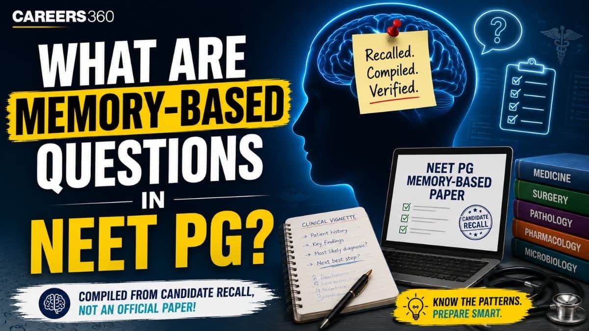 What are memory-based questions in NEET PG?